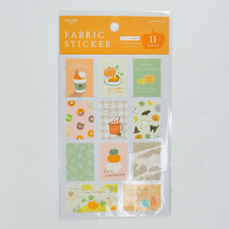 Loujene Tokyo Fabric Sticker [LJP-FAS-15] - Halloween